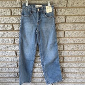 Abercrombie Kids Light Blue Straight Leg Jeans
